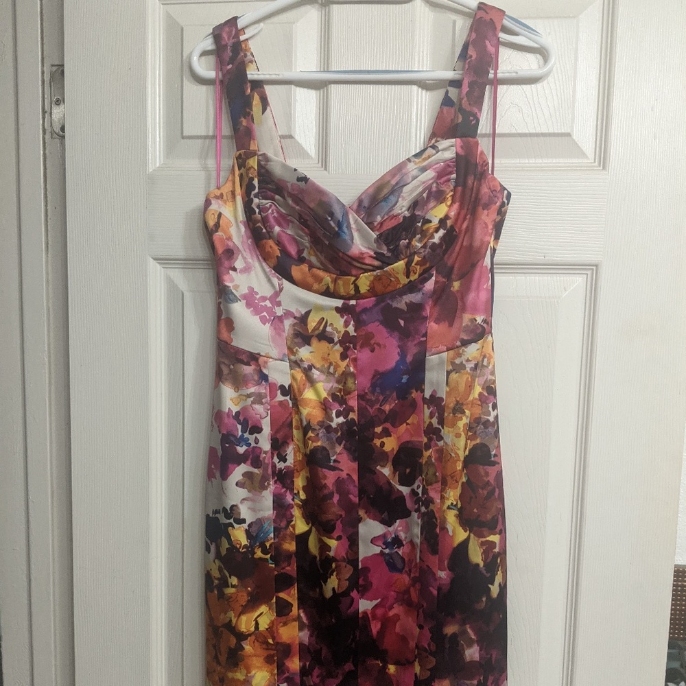 Formal multi color dress
